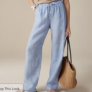 Women’s Jcrew Soleil pant in linen
